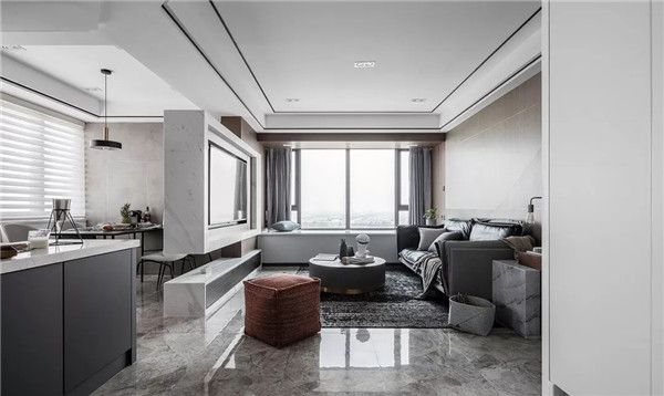 客廳隔斷常見的幾種方法，附客廳隔斷效果圖