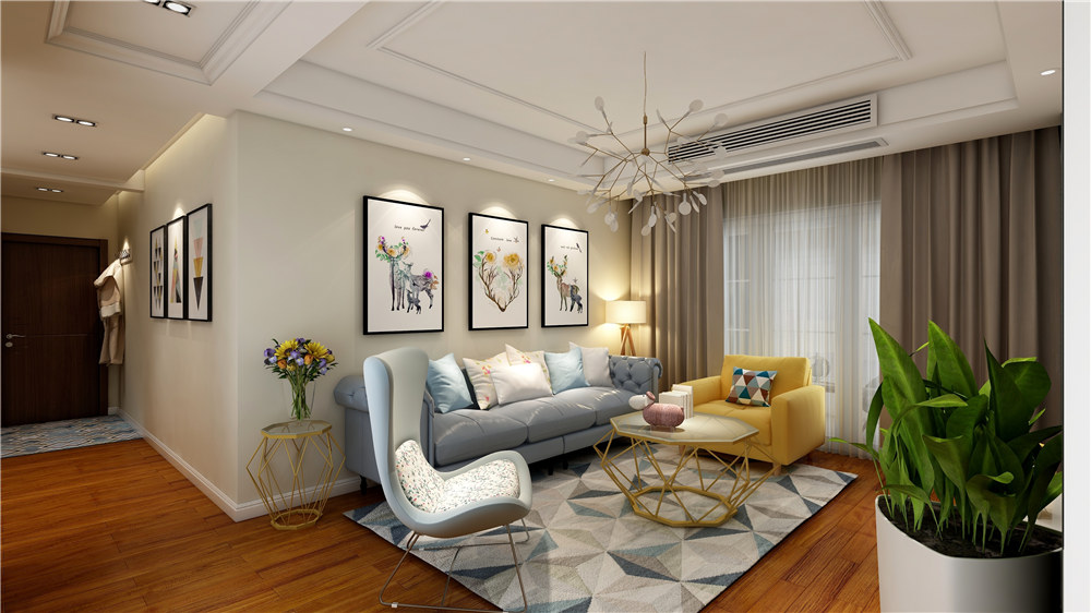 龍湖九里晴川-現(xiàn)代簡約-臥室設(shè)計(jì)效果圖