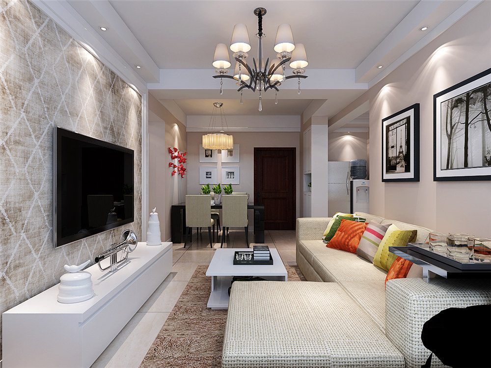 龍湖九里晴川-現(xiàn)代簡(jiǎn)約-臥室設(shè)計(jì)效果圖