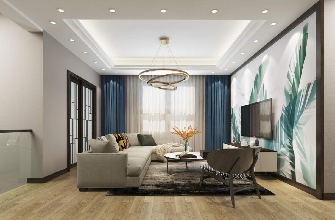 龍湖九里晴川-現(xiàn)代簡約-臥室設(shè)計效果圖