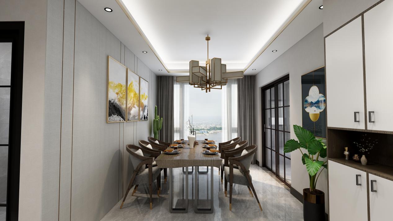 龍湖九里晴川-現(xiàn)代簡約-臥室設計效果圖