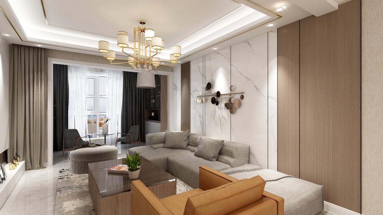 龍湖九里晴川-現(xiàn)代簡約-臥室設(shè)計(jì)效果圖